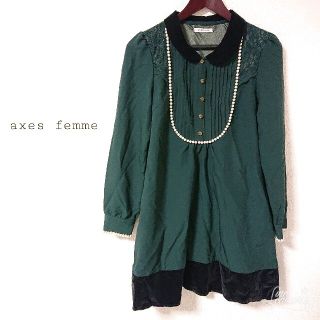 アクシーズファム(axes femme)のaxes femme ワンピース(ひざ丈ワンピース)