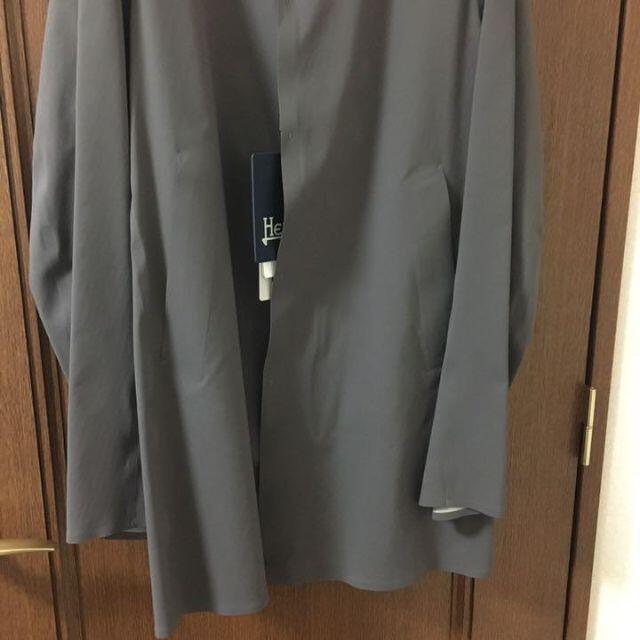 HERNO 撥水 極薄コート 10万 グレー メンズのジャケット/アウター(ステンカラーコート)の商品写真
