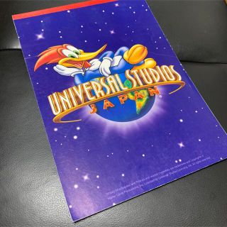 ユニバーサルスタジオジャパン(USJ)の【希少】USJ ウッドペッカー　メモパッド(ノート/メモ帳/ふせん)