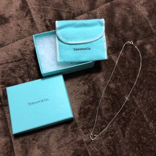 ティファニー(Tiffany & Co.)のまる太郎様⭐︎難あり ティファニー シルバー ハートネックレス(ネックレス)