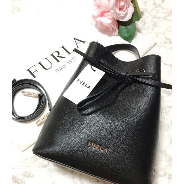 安い直売 フルラ FURLA furla ショルダーバッグ 2way 黒 新品未使用