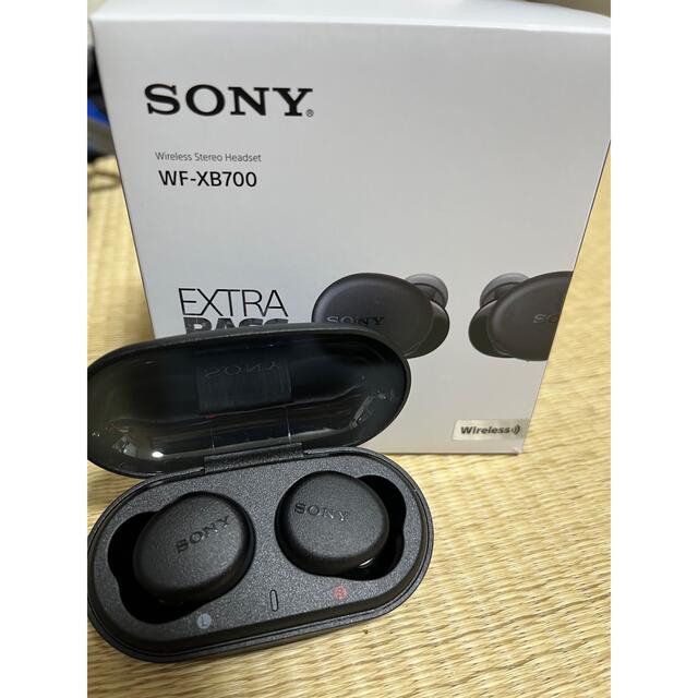 SONY(ソニー)のSONY WF-XB700(B)ヒロ5837sshop様専用 スマホ/家電/カメラのオーディオ機器(ヘッドフォン/イヤフォン)の商品写真