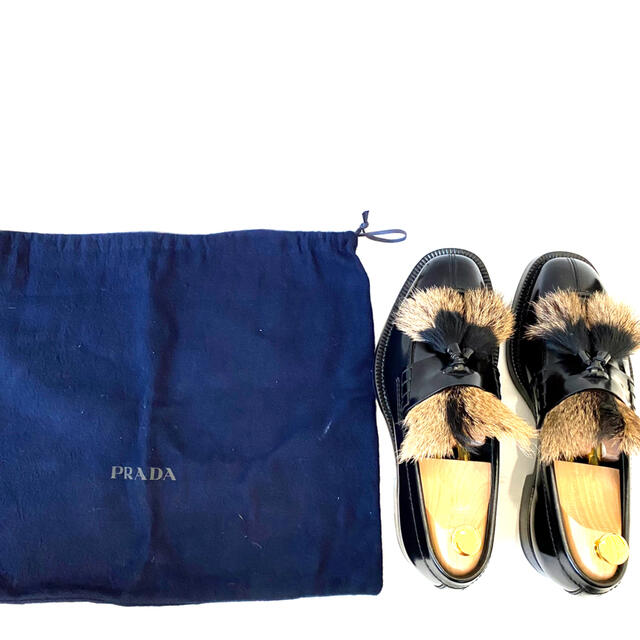 PRADA - PRADA プラダ ローファー ファーの通販 by yan's shop|プラダ