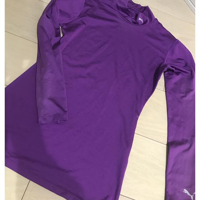 PUMA(プーマ)のPUMA アンダーシャツ Mサイズ レディースの下着/アンダーウェア(アンダーシャツ/防寒インナー)の商品写真