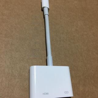 アップル(Apple)のk3 中古 Apple Digital AV Adapter MD826AMA(映像用ケーブル)