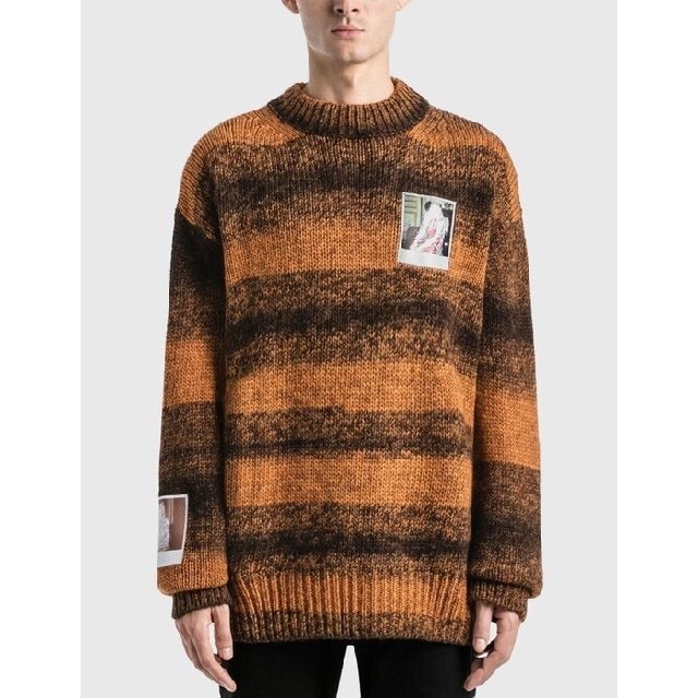 ラフシモンズ20aw ポートレートニット | www.jarussi.com.br