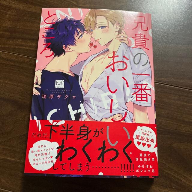 兄貴の一番おいしいところ 瑞原ザクロ エンタメ/ホビーの漫画(ボーイズラブ(BL))の商品写真