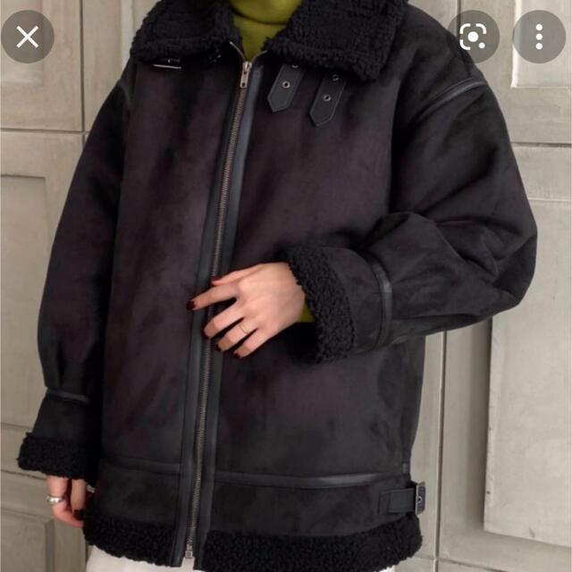 スウェードボア　ジャケット レディースのジャケット/アウター(ムートンコート)の商品写真