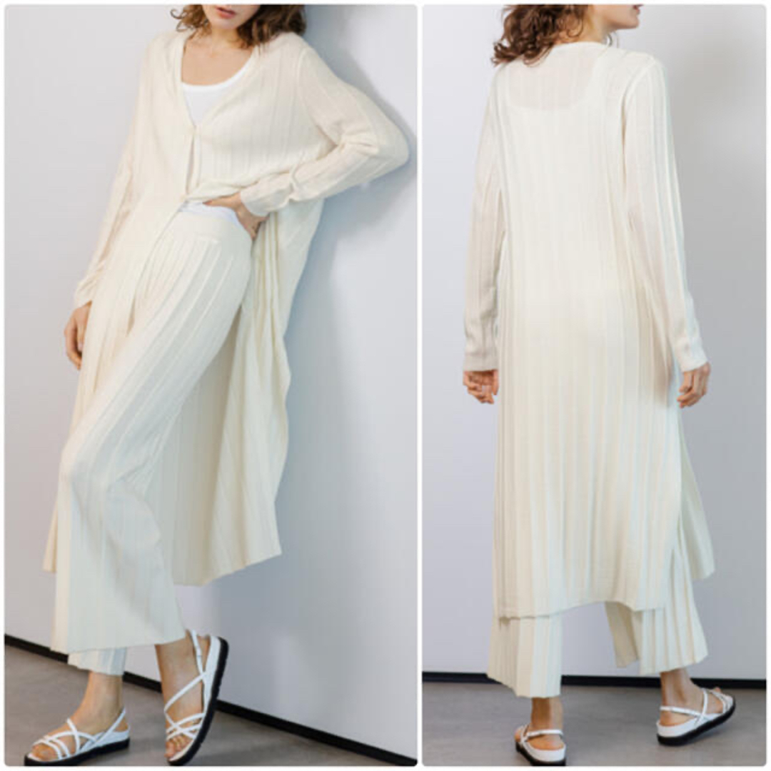 Theory - theory 21SS ウールロングカーディガン パンツ Theory - theory 21SS ウールロングカーディガン パンツ