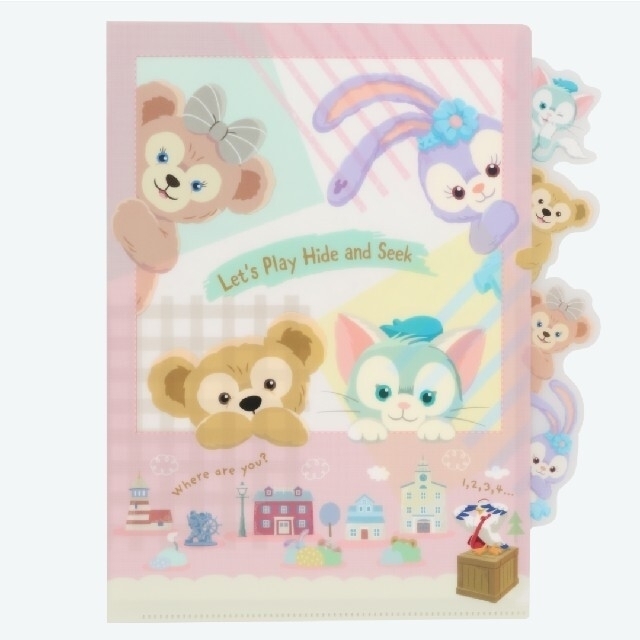 【ご予約品】ダッフィーフレンズ クリアファイル ② ③