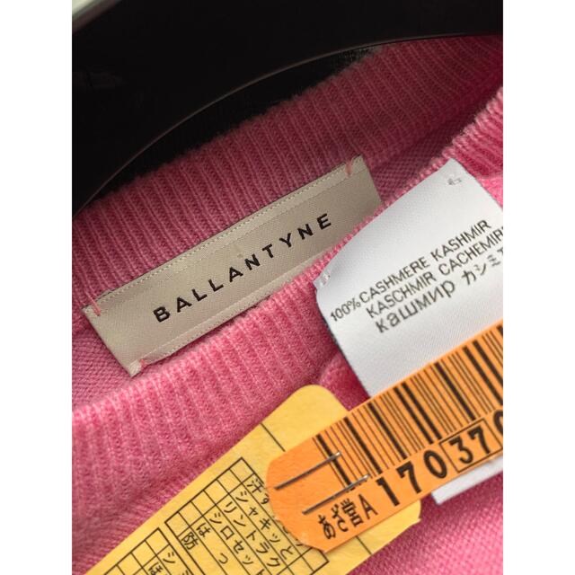 BALLANTYNE CASHMERE(バランタインカシミヤ)のBALLANTYNE　バランタイン・カシミヤ100% ハイゲージ ニット メンズのトップス(ニット/セーター)の商品写真