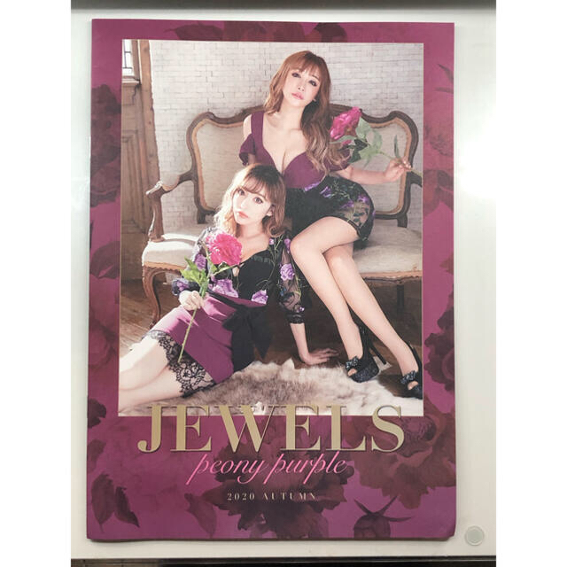 JEWELS(ジュエルズ)のジュエルズ　jewels パープルドレス　ブルードレス　カタログ エンタメ/ホビーの雑誌(ファッション)の商品写真