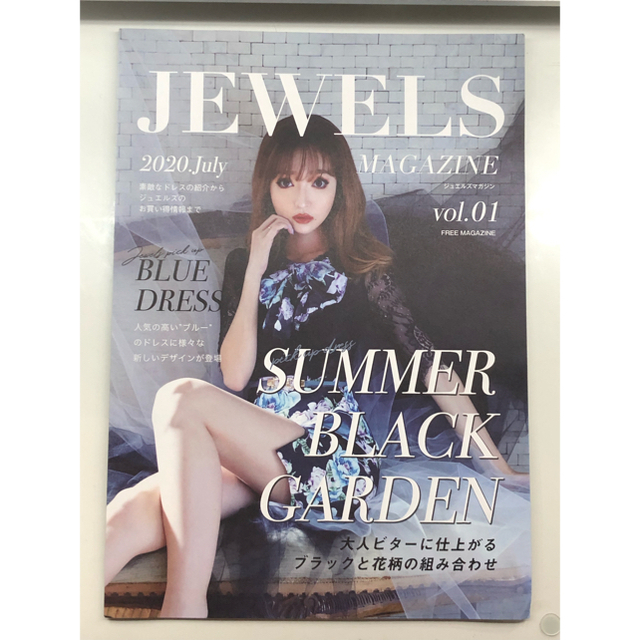 JEWELS(ジュエルズ)のジュエルズ　jewels パープルドレス　ブルードレス　カタログ エンタメ/ホビーの雑誌(ファッション)の商品写真