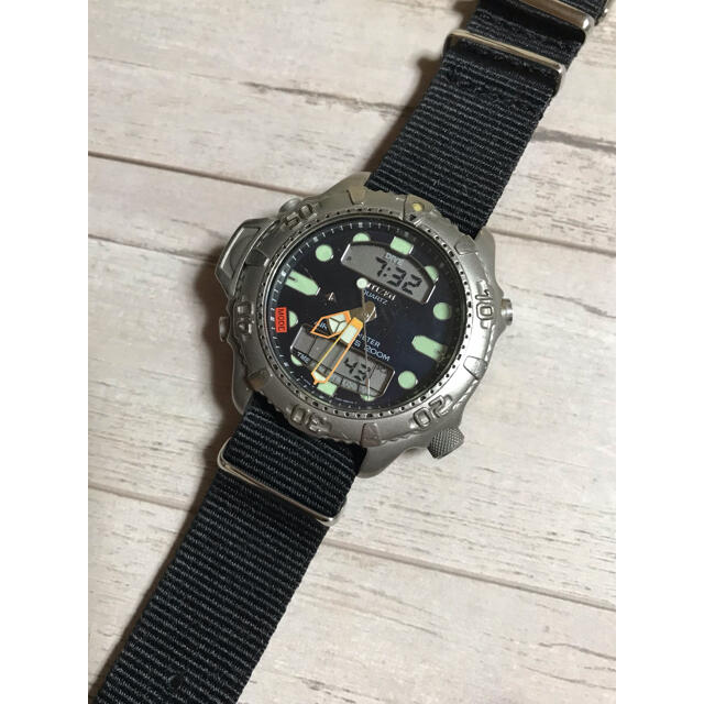 CITIZEN(シチズン)のシチズン  スポルテ　エアーダイバー200m  クオーツ メンズの時計(腕時計(アナログ))の商品写真