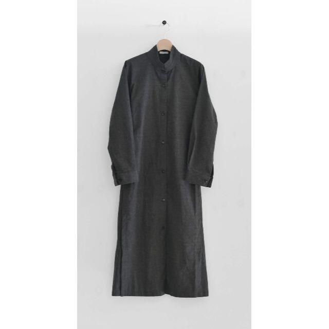 SALE THE HINOKI コットン 馬布 スタンドアップカラー ドレス