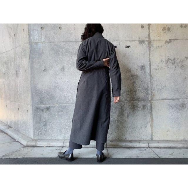 SALE THE HINOKI コットン 馬布 スタンドアップカラー ドレス