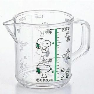 スヌーピー(SNOOPY)のスヌーピー　メジャーカップ　200ml(調理道具/製菓道具)