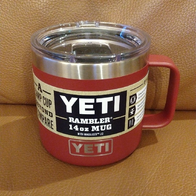 YETI (イエティ) ランブラー14オンス マグ 真空保温 標準蓋付き