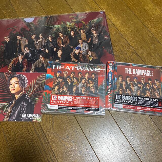 THE RAMPAGE(ザランページ)のTHE RAMPAGE from EXILE TRIBE HEATWAVE CD エンタメ/ホビーのDVD/ブルーレイ(ミュージック)の商品写真