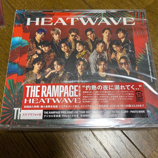 THE RAMPAGE(ザランページ)のTHE RAMPAGE from EXILE TRIBE HEATWAVE CD エンタメ/ホビーのDVD/ブルーレイ(ミュージック)の商品写真