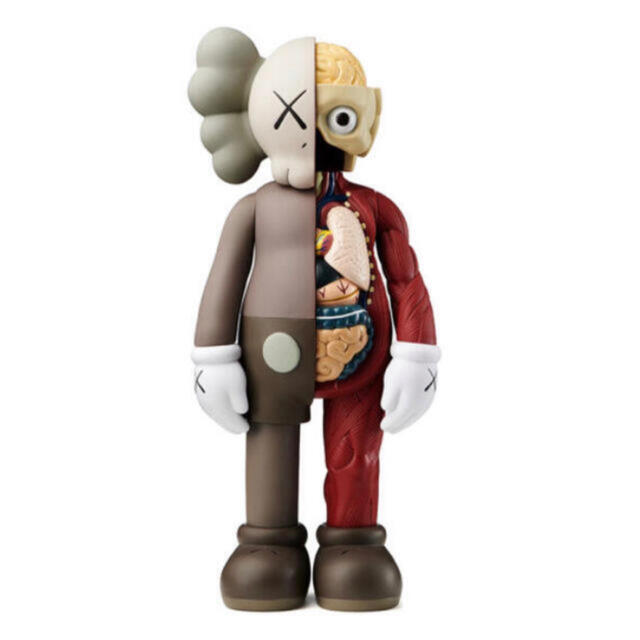 【即日発送】#6KAWS COMPANION (FLAYED) BROWN