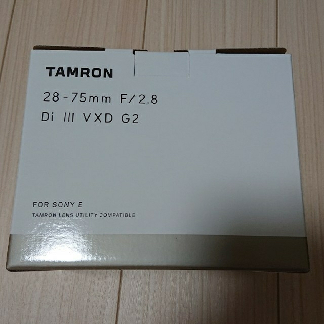 新品未開封 TAMRON 28-75mm F/2.8 Di III VXD G2スマホ/家電/カメラ