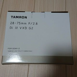 タムロン(TAMRON)の新品未開封 TAMRON 28-75mm F/2.8 Di III VXD G2(レンズ(ズーム))