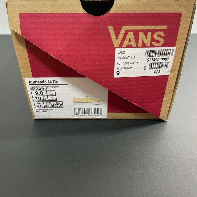 VANS(ヴァンズ)の新品 VANS AUTHENTIC 44 アナハイムファクトリー メンズの靴/シューズ(スニーカー)の商品写真