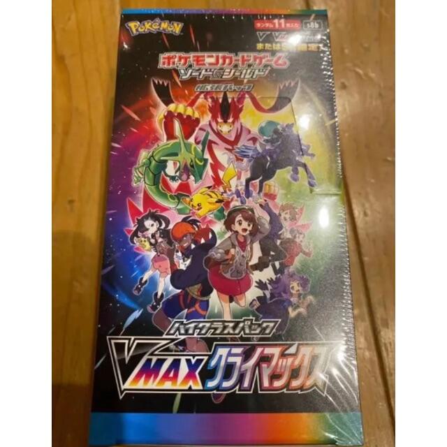 ポケモン - ポケモンカードゲーム　シュリンク有　VMAXクライマックス　1BOX