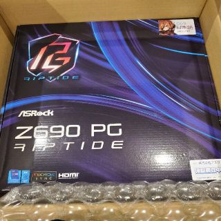 ボードASRock Z690 PG RIPTIDE 新品未開封(PCパーツ)