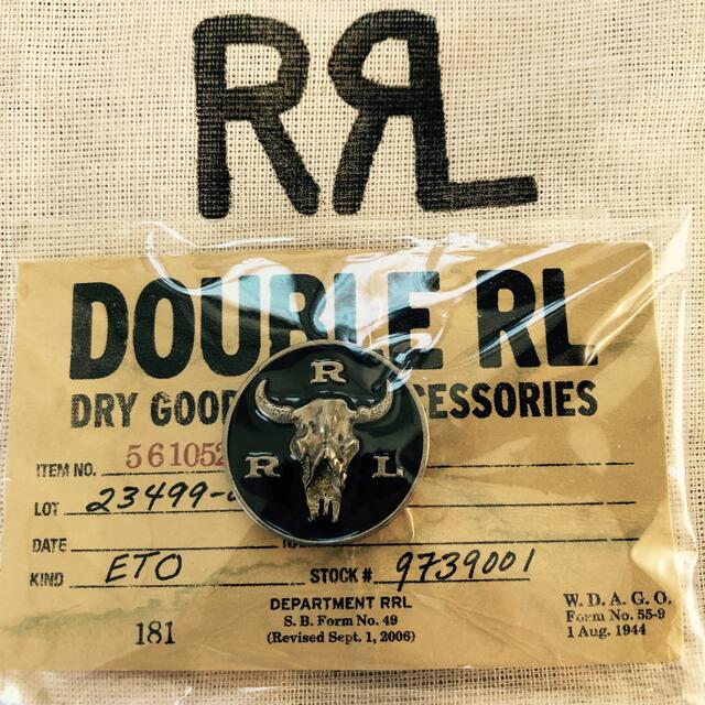 RRL(ダブルアールエル)のRRL ピンバッチ / コート レザー ジャケット ニット カーディガン シャツ メンズのアクセサリー(その他)の商品写真