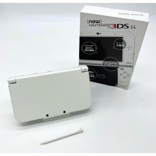 極美品 Newニンテンドー3DSLL パールホワイト任天堂