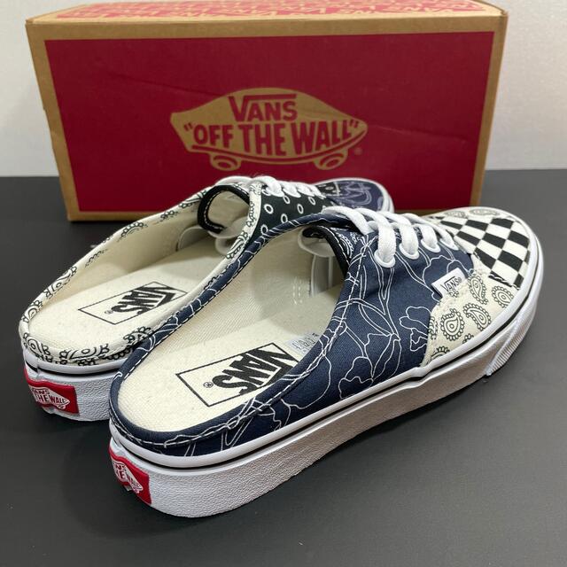 新品 VANS AUTHENTIC MULE テキスタイル