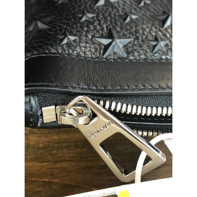 JIMMY CHOO(ジミーチュウ)の[新品] Jimmy Choo DEREK EMG クラッチバッグ ブラック メンズのバッグ(セカンドバッグ/クラッチバッグ)の商品写真