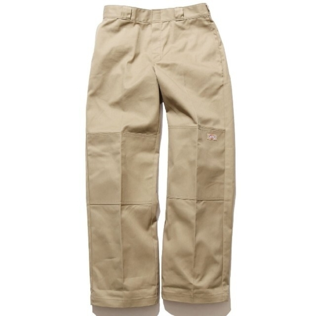 新品未使用 size:34×32 Dickies ダブルニー ベージュ