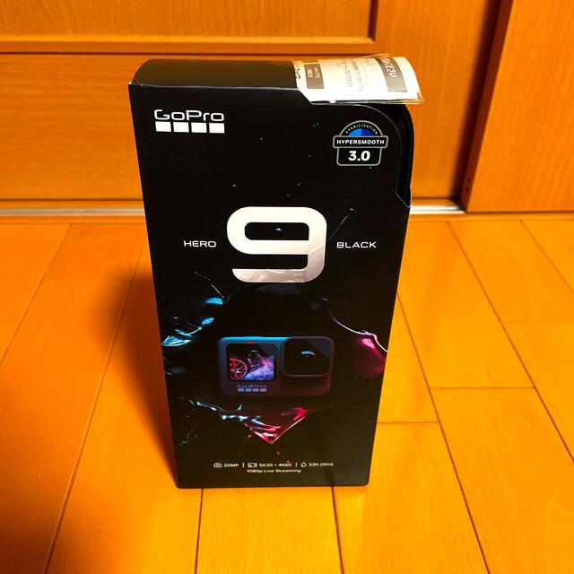 GoPro(ゴープロ)のGoPro HERO9 Black CHDHX-901-FW 新品未使用 スマホ/家電/カメラのカメラ(ビデオカメラ)の商品写真