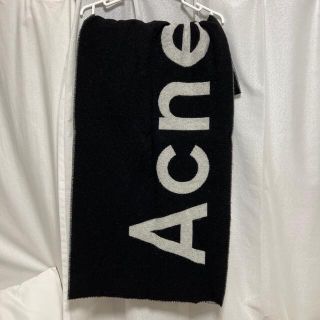 アクネ(ACNE)のAcne studios ロゴ マフラー(マフラー)