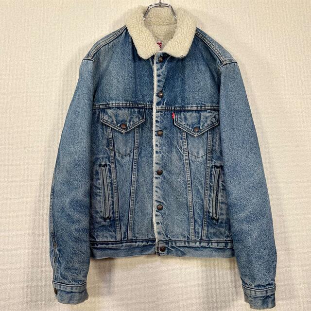 Levi's - 【80s・USA製】リーバイス ボアデニムジャケット G Levi's - 【80s・USA製】リーバイス ボアデニムジャケット G
