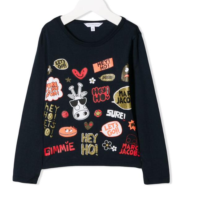 MARC BY MARC JACOBS(マークバイマークジェイコブス)のLittle Marc Jacobs ロングTシャツ キッズ/ベビー/マタニティのキッズ服女の子用(90cm~)(Tシャツ/カットソー)の商品写真