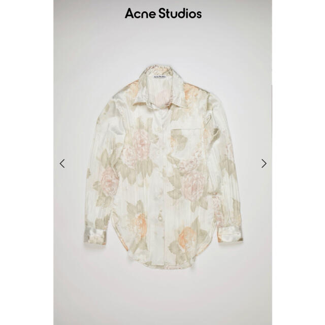 ACNE(アクネ)のACNE STUDIOS 21 S/S フローラルシャツ  レディースのトップス(シャツ/ブラウス(長袖/七分))の商品写真