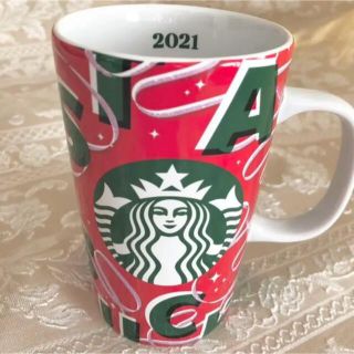 スターバックスコーヒー(Starbucks Coffee)のスターバックス2021クリスマスマグカップ二個まとめて(マグカップ)