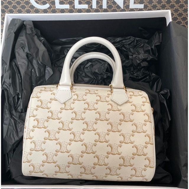 セリーヌ　CELINE 新品　購入したばかり　トリオンフ　ボストン