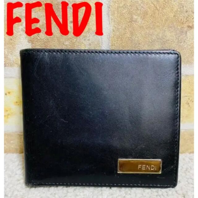 FENDI メンズ　 二つ折り財布　財布