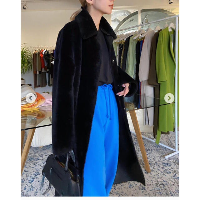【新品】MANY WAY FAKE BOA COAT
