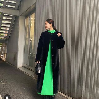 アメリヴィンテージ MANY WAY FAKE BOA COAT美品