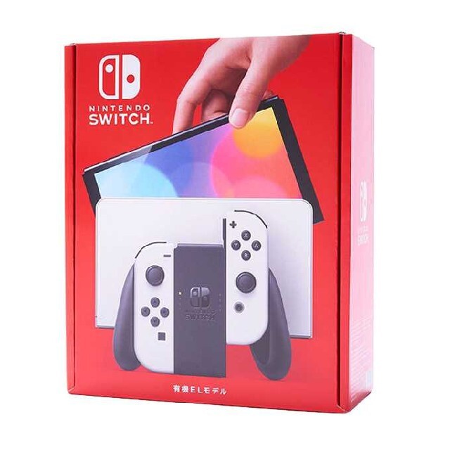 Nintendo Switch(ニンテンドースイッチ)の任天堂 Nintendo Switch スイッチ(有機ELモデル)  ホワイト エンタメ/ホビーのゲームソフト/ゲーム機本体(家庭用ゲーム機本体)の商品写真