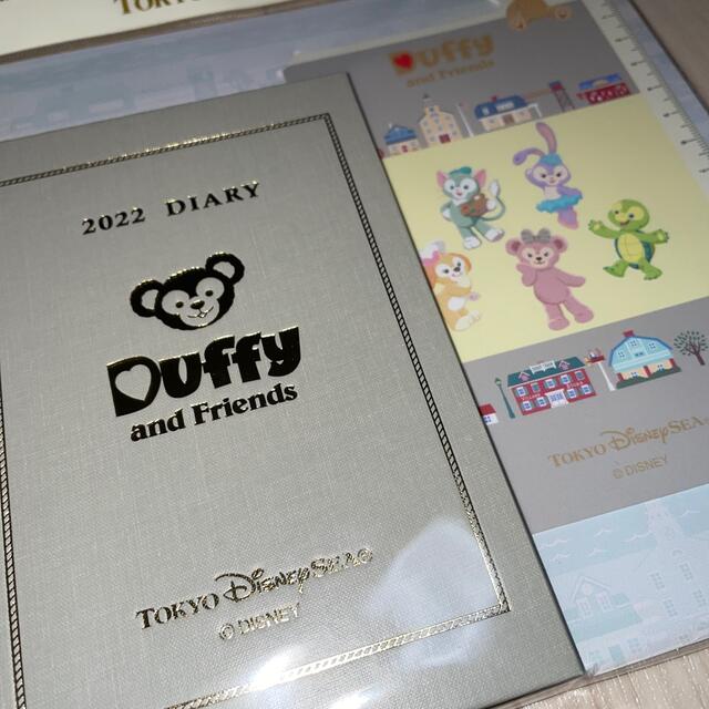 Disney(ディズニー)のスケジュール帳　下敷き付(ダッフィーアンドフレンズ)【新品・未開封】 インテリア/住まい/日用品の文房具(カレンダー/スケジュール)の商品写真