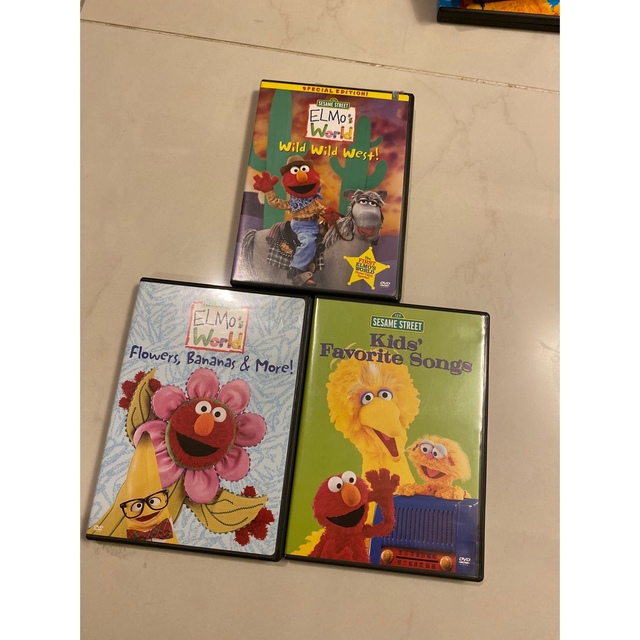 SESAME STREET(セサミストリート)のセサミストリート英語教材DVD 3枚組 エンタメ/ホビーのDVD/ブルーレイ(キッズ/ファミリー)の商品写真