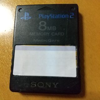 PlayStation2 - 動作確認☆PS2用SONY純正メモリーカード☆郵便局留め ...