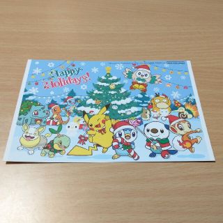 ポケモン(ポケモン)のポケモン　ポストカード　クリスマス(使用済み切手/官製はがき)